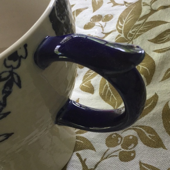🆕 XL Anthropologie oversized 🐅 tiger print mug - Picture 5 of 7